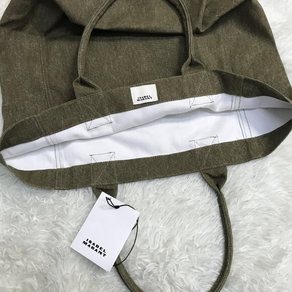 NEW   Isabel Marant Yenky Logo Tote Bag - Picture 3 of 6
